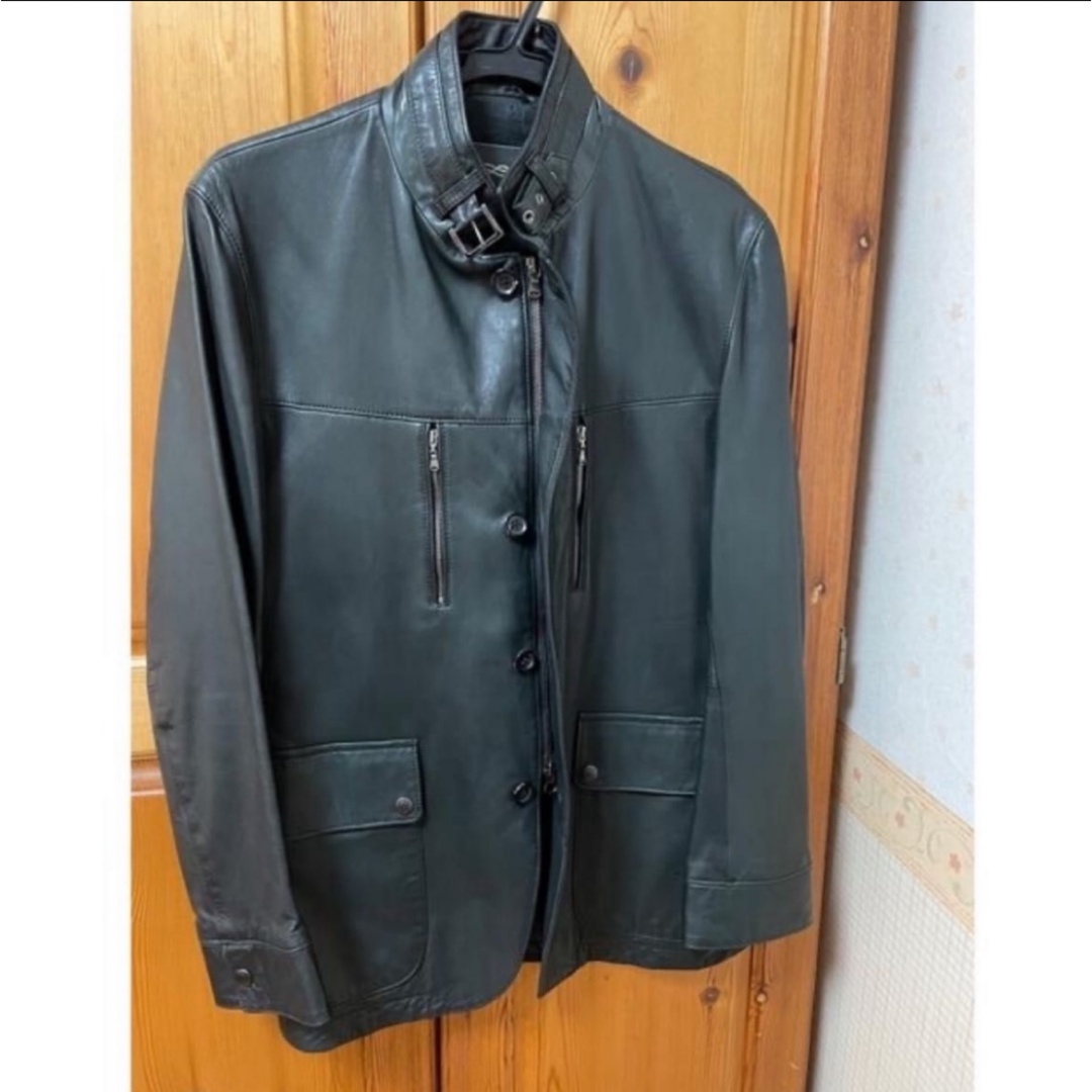 D'URBAN - 【美品】《DURBAN》羊革ジャケット/レザージャケットL D'URBAN - 【美品】《DURBAN》羊革ジャケット/レザージャケットL
