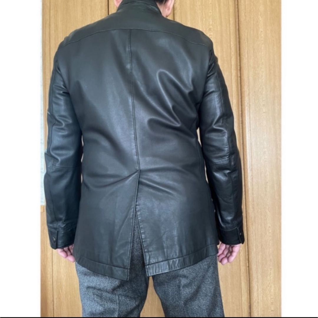 D'URBAN - 【美品】《DURBAN》羊革ジャケット/レザージャケットL D'URBAN - 【美品】《DURBAN》羊革ジャケット/レザージャケットL