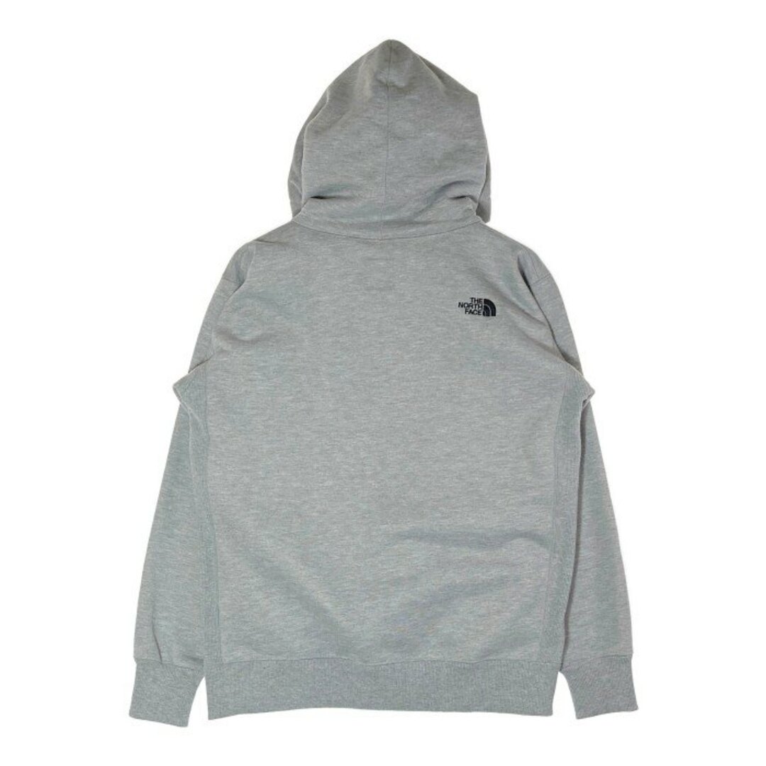 THE NORTH FACE(ザノースフェイス)の★THE NORTH FACE ノースフェイス NT61721R SQUARE LOGO BIG HOODIE スクエア ロゴ ビッグ フーディ パーカー グレー sizeM メンズのトップス(パーカー)の商品写真