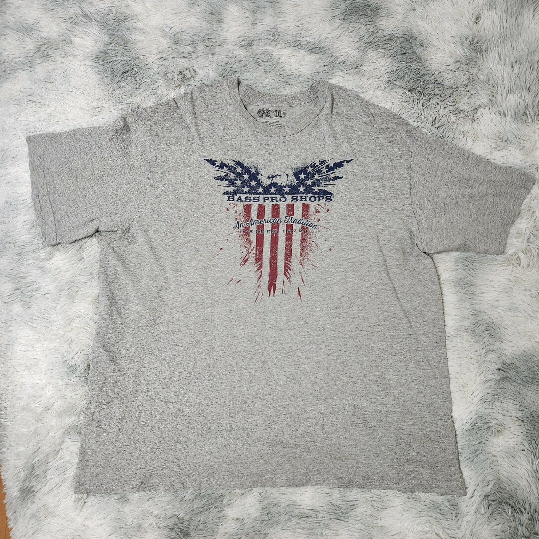 VINTAGE(ヴィンテージ)のVintage BASS PRO SHOP Tシャツ US古着 アメリカ古着 メンズのトップス(Tシャツ/カットソー(半袖/袖なし))の商品写真