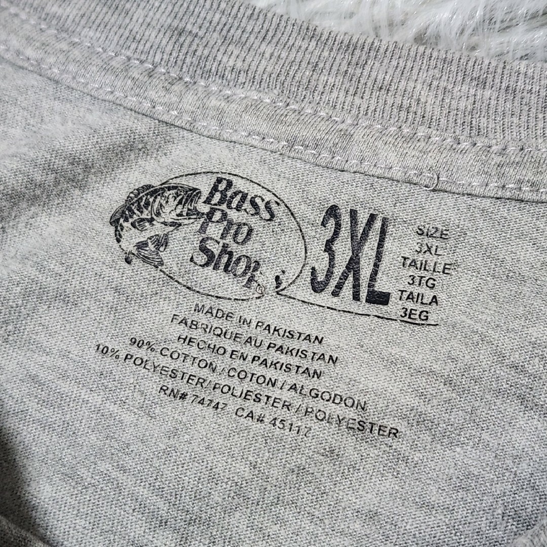 VINTAGE(ヴィンテージ)のVintage BASS PRO SHOP Tシャツ US古着 アメリカ古着 メンズのトップス(Tシャツ/カットソー(半袖/袖なし))の商品写真