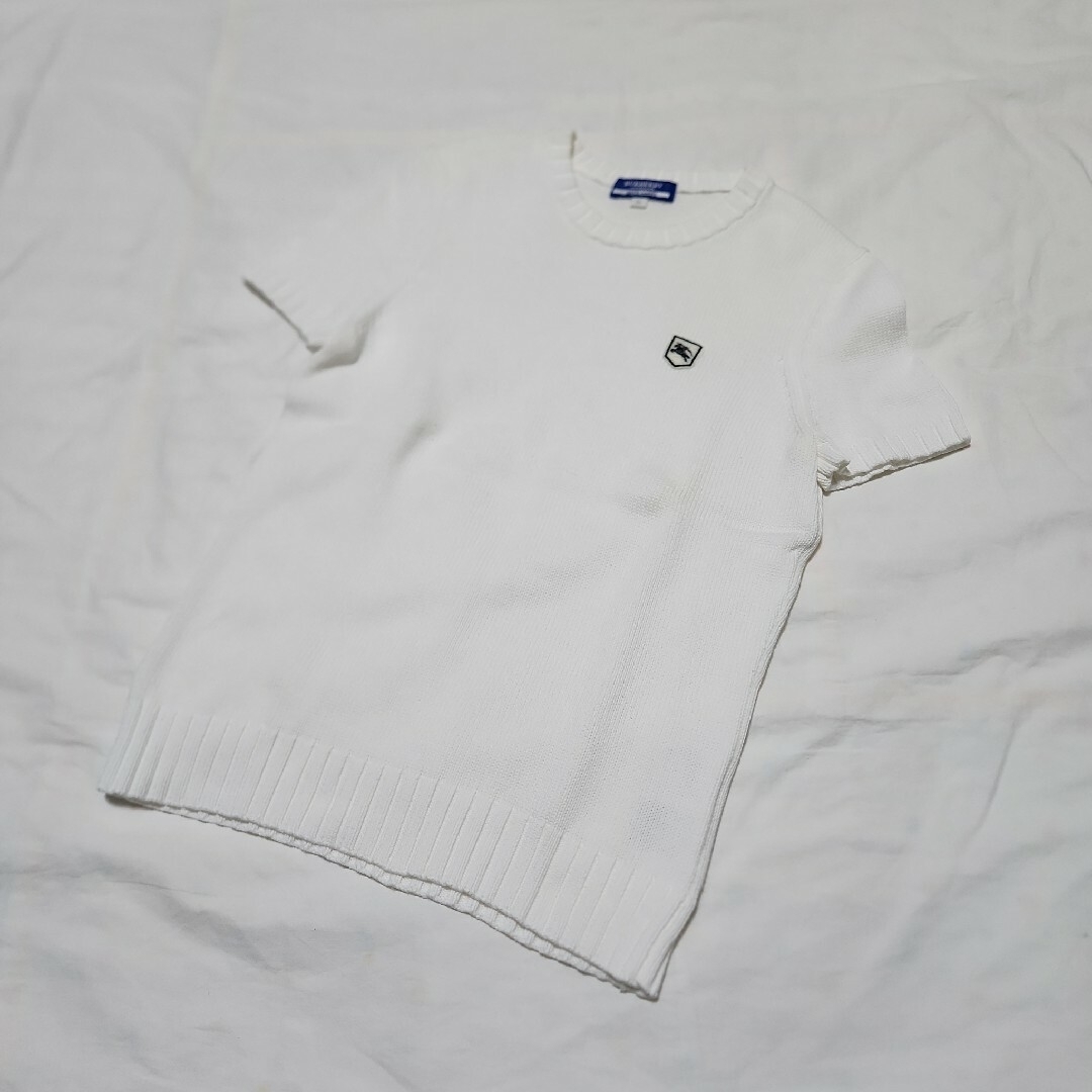 BURBERRY BLUE LABEL(バーバリーブルーレーベル)の専用！BURBERRY♡半袖ニット レディースのトップス(Tシャツ(半袖/袖なし))の商品写真