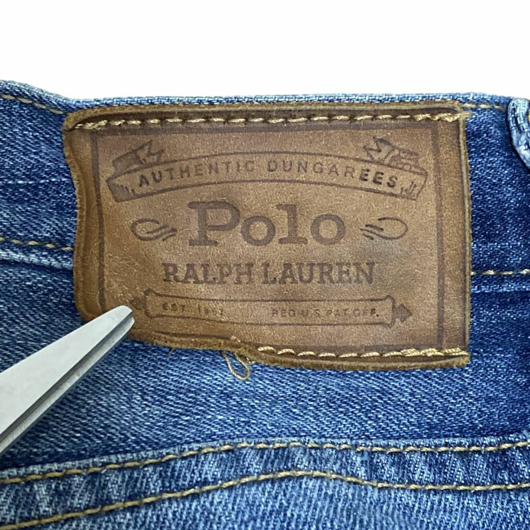 POLO RALPH LAUREN(ポロラルフローレン)のポロラルフローレン デニム ジーンズ W29 ストレート ブルー z97 メンズのパンツ(デニム/ジーンズ)の商品写真