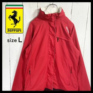 Ferrari - フェラーリ Ferrari フード付 ジャケット スウィングトップ 古着 L