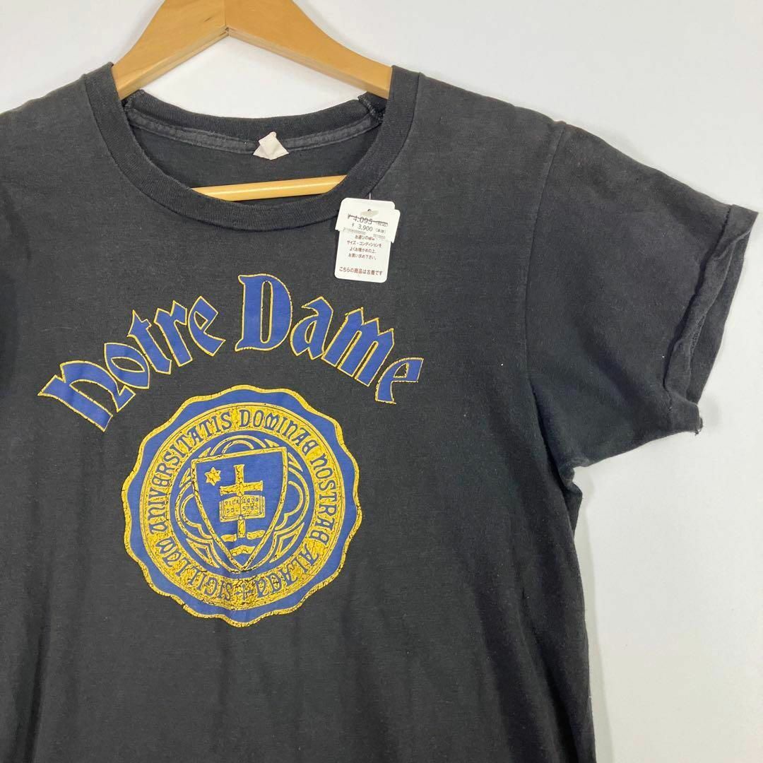 古着女子　Tシャツ　USA notre dame FIGHTIN IRISH レディースのトップス(Tシャツ(半袖/袖なし))の商品写真