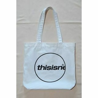 ディスイズネバーザット(thisisneverthat)のthisisneverthatディスイズネバーザット ロゴ トートバッグ 美品(トートバッグ)