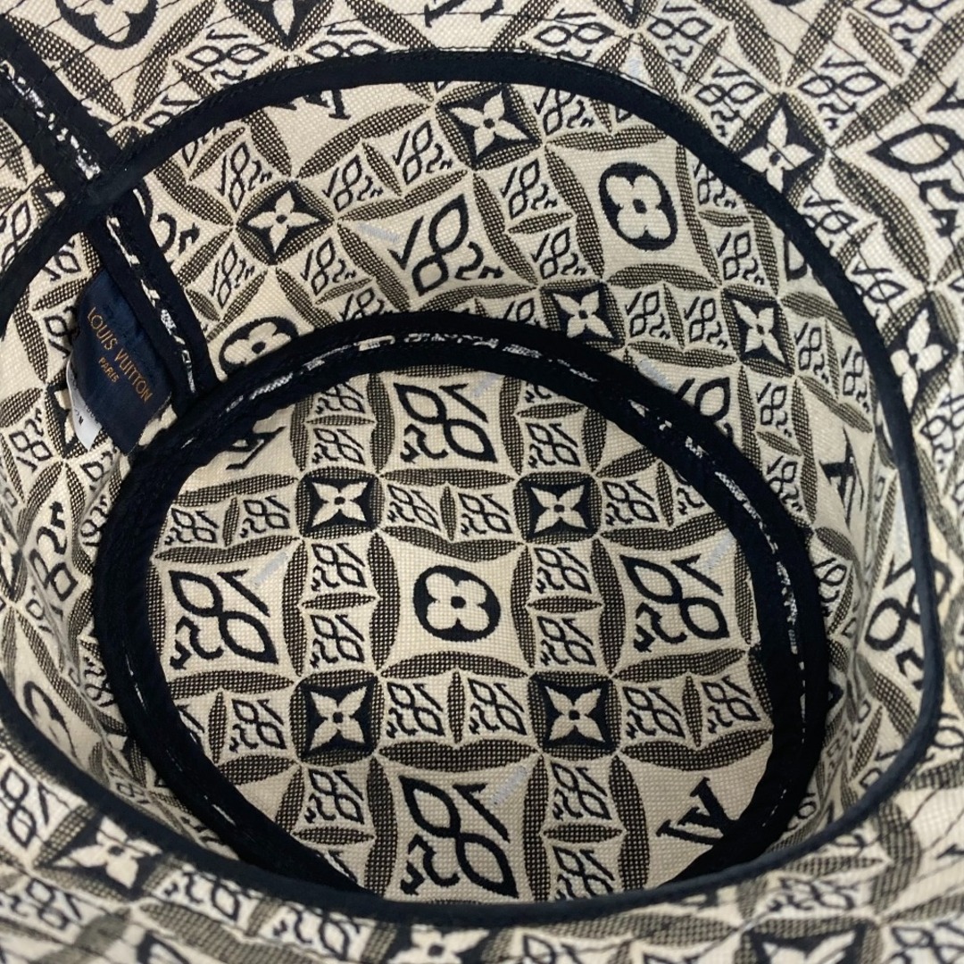 ルイヴィトン LOUIS VUITTON ボブ Since1854 ハット MP2829 ハット帽 帽子 バケットハット ボブハット ハット コットン ブラック 美品 ルイヴィトン LOUIS VUITTON ボブ Since1854 ハット MP2829 ハット帽 帽子 バケットハット ボブハット ハット コットン ブラック 美品