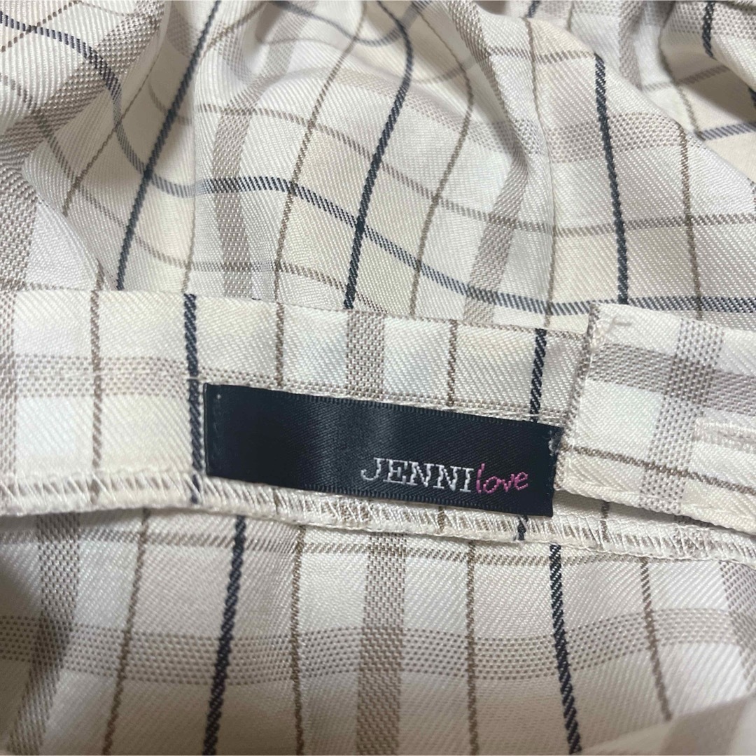 JENNI love(ジェニィラブ)の美品❗️チェックセットアップ キッズ/ベビー/マタニティのキッズ服女の子用(90cm~)(スカート)の商品写真