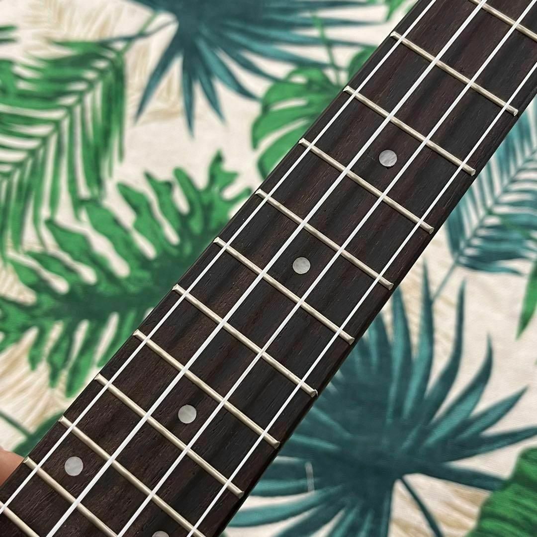 【music ukulele】ハートが可愛いエレキ・コンサートウクレレ【セット】 楽器のウクレレ(コンサートウクレレ)の商品写真