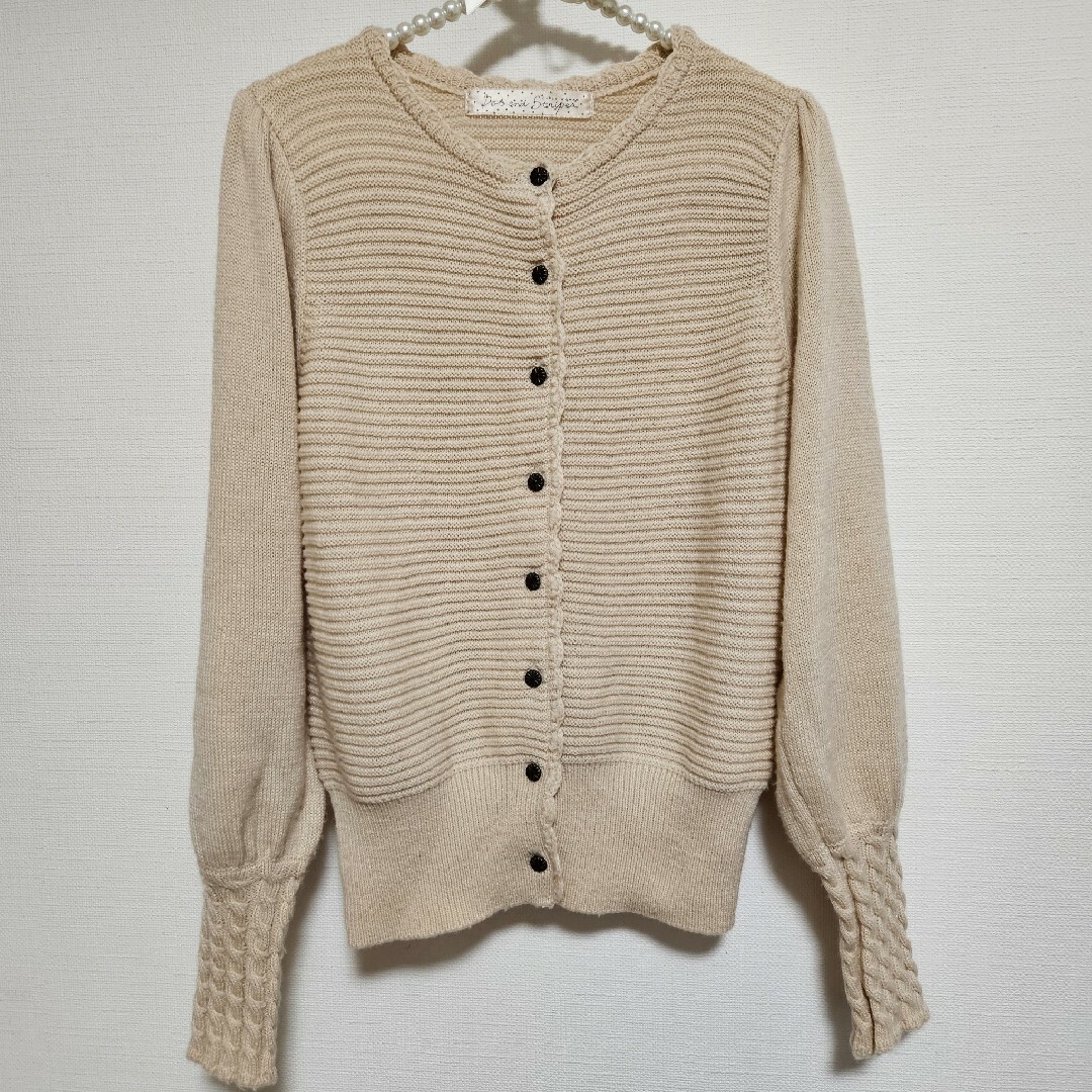 Dot&Stripes CHILDWOMAN(ドットアンドストライプスチャイルドウーマン)のDot and Stripes CHILD WOMAN  ニット カーディガン レディースのトップス(カーディガン)の商品写真