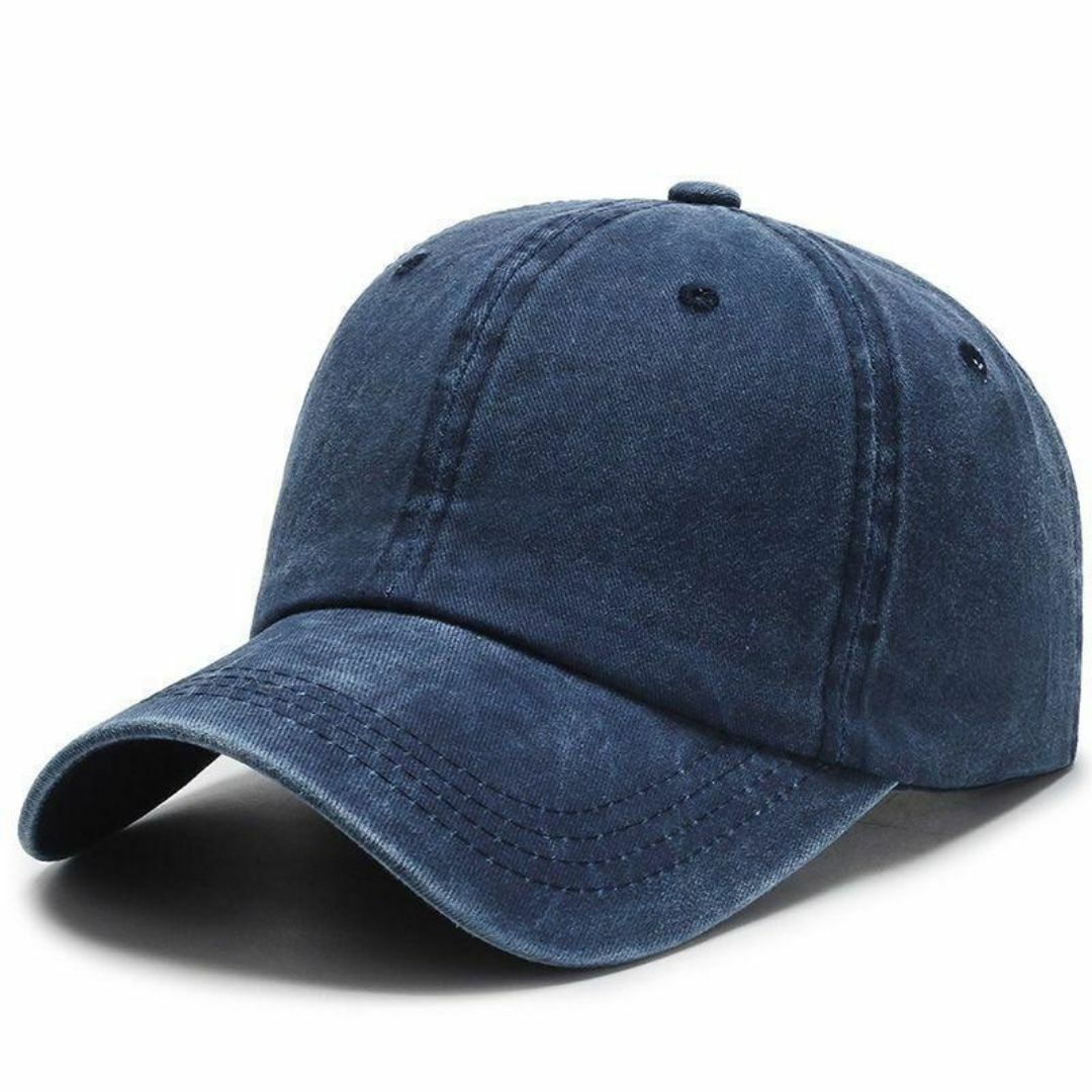 【シンプル無地キャップ】ブラック、ブルー、ベージュ メンズの帽子(キャップ)の商品写真