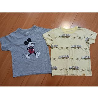 UNIQLO　UT　半袖　Tシャツ　110　ミッキー　しろくまちゃん