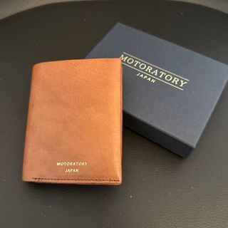 モト(MOTO)のMOTORATORY Pocket Wallet モトラトリー　ブラウン　茶色(折り財布)