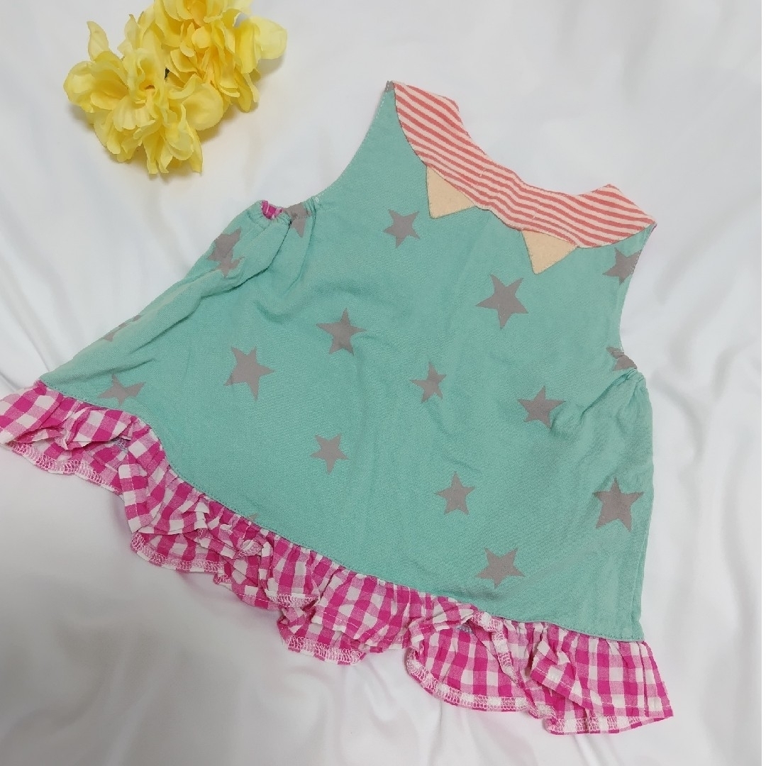 BABY CHEER 90チュニック キッズ/ベビー/マタニティのキッズ服女の子用(90cm~)(Tシャツ/カットソー)の商品写真