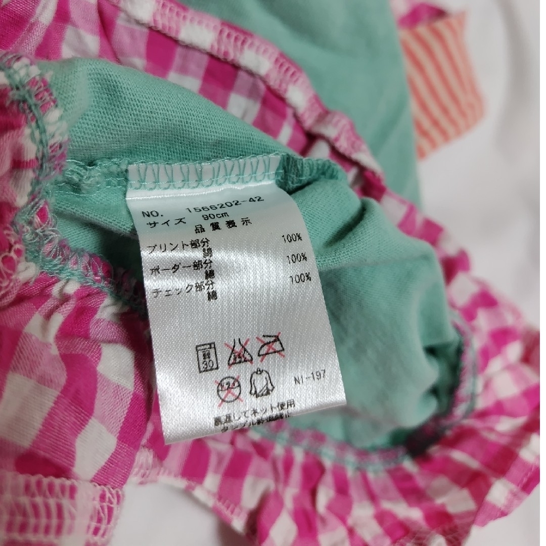 BABY CHEER 90チュニック キッズ/ベビー/マタニティのキッズ服女の子用(90cm~)(Tシャツ/カットソー)の商品写真