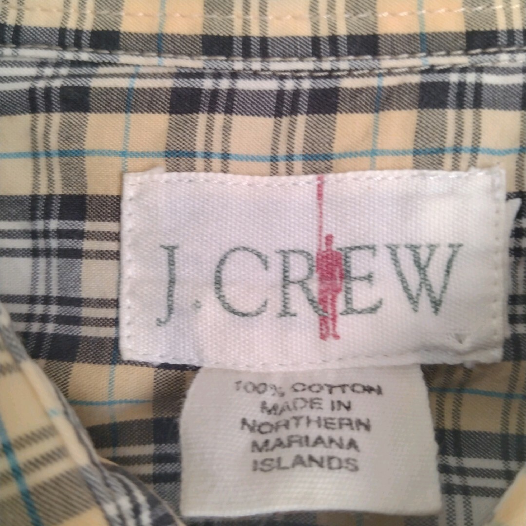 J.Crew(ジェイクルー)の【90s巨人タグ】Old J.crew チェック柄 長袖 ネルシャツ メンズのトップス(シャツ)の商品写真