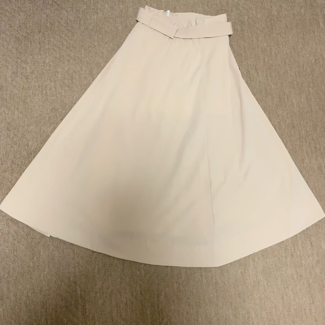 archives(アルシーヴ)のアルシーヴ 部分プリーツトレンチスカート レディースのスカート(ロングスカート)の商品写真