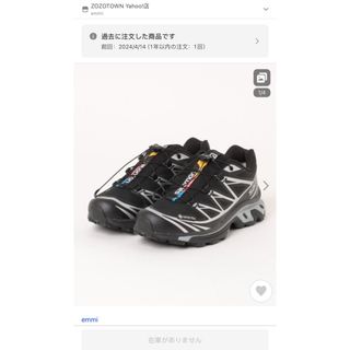 SALOMON - SALOMON XT6 GTX 23cm 新品