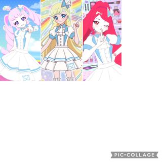 タカラトミーアーツ(T-ARTS)のラブリーアイドルホワイトブルー　プリフォト(その他)