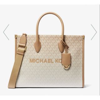 MICHEAL KORS MIRELLA EW トートミディアム キャメル