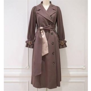 Her lip to - Her lip to  Belted Dress Trench Coat