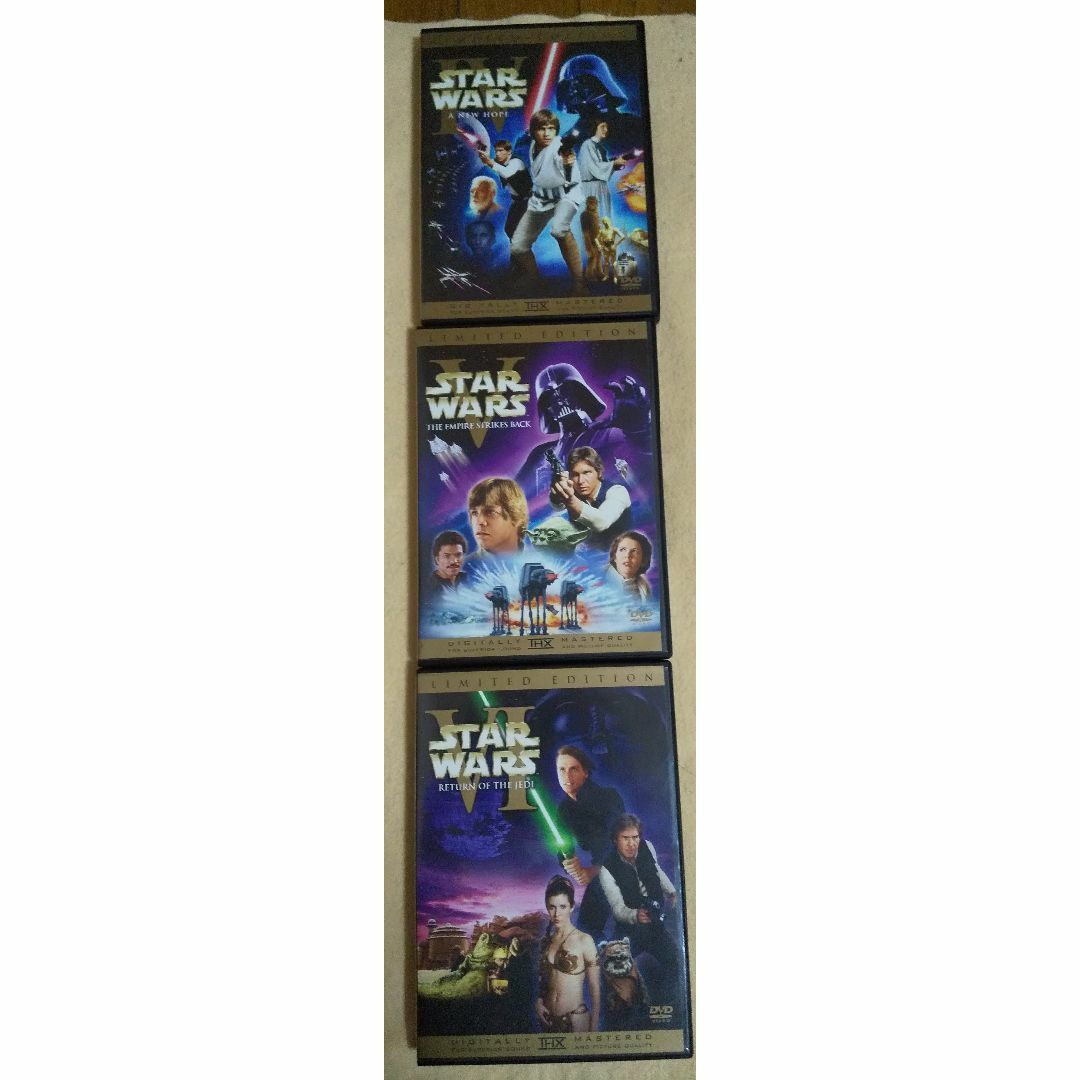 【激レア美品】スター・ウォーズ 4・5・6 リミテッドエディション DVDセット Star Wars Trilogy Limited Edition DVD set. 4 5 6 Japan Ver