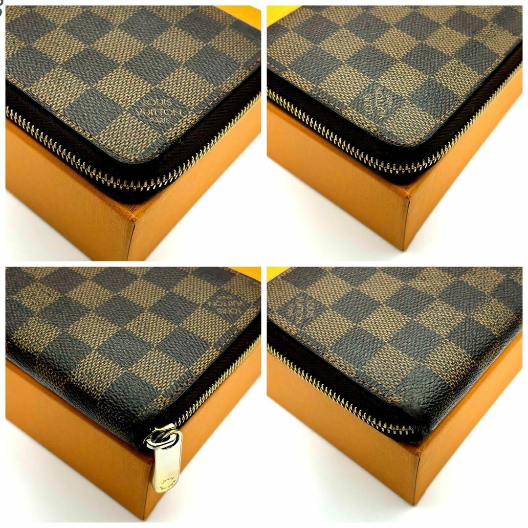 LOUIS VUITTON(ルイヴィトン)のルイヴィトン ダミエ ジッピーウォレット ラウンドファスナー 長財布 レディースのファッション小物(財布)の商品写真