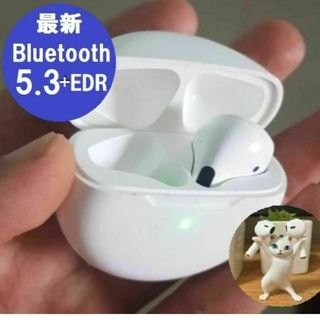 ワイヤレスイヤホンブルートゥースヘッドセットBluetoothキャットスタンド付(ヘッドフォン/イヤフォン)