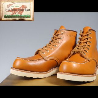 レッドウィング(REDWING)の9875ゴールドラセットセッター犬タグ875 8875 9871 BEAMS(ブーツ)