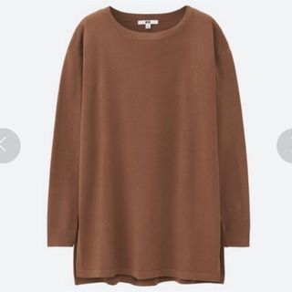 ユニクロ(UNIQLO)のUNIQLO ユニクロ オーバーサイズスリットチュニック（長袖）(チュニック)