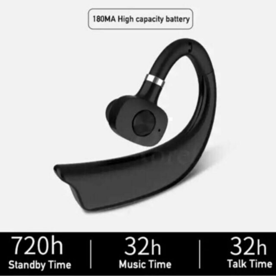 Bluetoothイヤホン　ワイヤレスイヤホン 超長時間32時間通話！ スマホ/家電/カメラのオーディオ機器(ヘッドフォン/イヤフォン)の商品写真