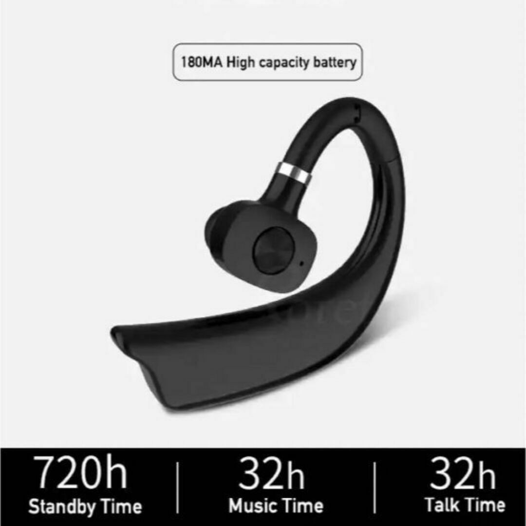 ワイヤレスイヤホンヘッドセット Bluetooth5.0 超長時間32時間通話✨ スマホ/家電/カメラのオーディオ機器(ヘッドフォン/イヤフォン)の商品写真