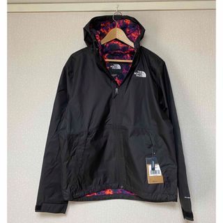 ザノースフェイス(THE NORTH FACE)のメンズ新品★海外限定★ノースフェイス マウンテンパーカー 黒裏地プリント柄S★(マウンテンパーカー)