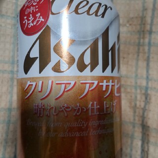 クリアアサヒ1本(ビール)