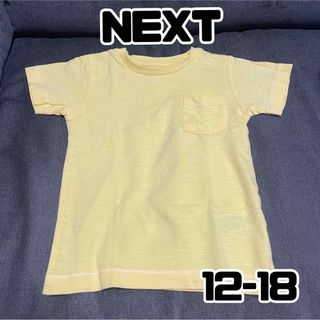 ネクスト(NEXT)の◆NEXT◆✳︎12-18ヶ月✳︎黄色イエロー✳︎Tシャツ✳︎美品✳︎綿100%(Ｔシャツ)