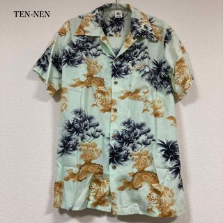 ヴィンテージ(VINTAGE)のレーヨン100％ 天 テンネン TEN-NEN 和柄 アロハ シャツ 半袖(シャツ)