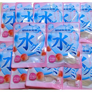 UHA味覚糖 - 訳あり！お買い得！UHA味覚糖水グミ　ピーチ味　12袋