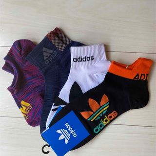 アディダス(adidas)のadidasソックス  22-25センチ  3足ペア(ソックス)