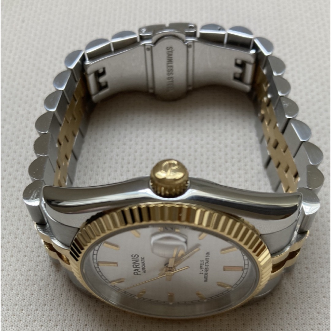 PARNIS  オマージュウォッチ　自動巻き腕時計　36mm   中古 メンズの時計(腕時計(アナログ))の商品写真