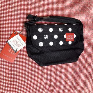 Manhattan Portage - 【新品未使用】マンハッタンポーテージ＊ミッキーマウス＊ショルダーバッグ＊ドット