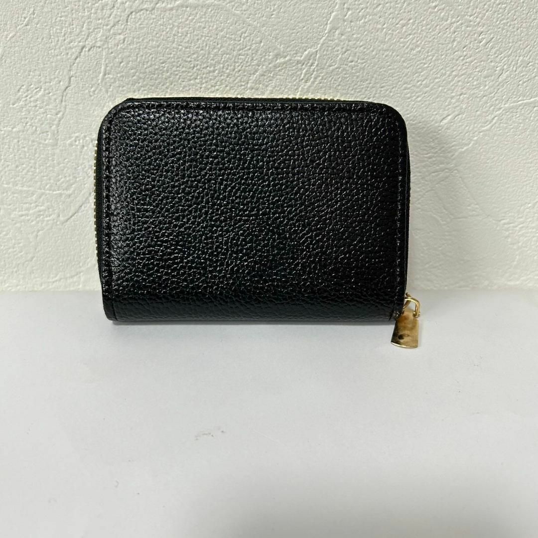 【新品】ミニウォレット　ブラック　財布　二つ折り　小銭入れ　コインケース　カード メンズのファッション小物(折り財布)の商品写真