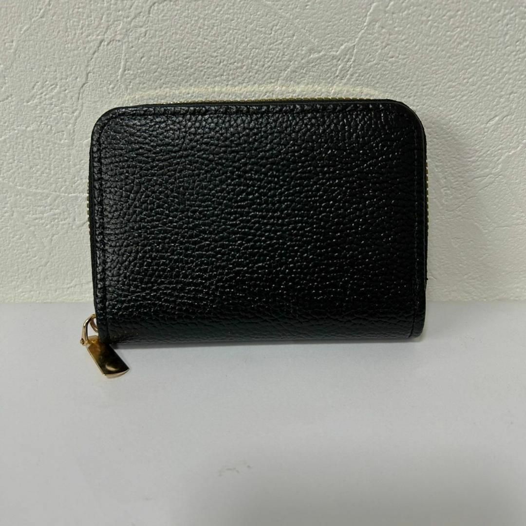 【新品】ミニウォレット　ブラック　財布　二つ折り　小銭入れ　コインケース　カード メンズのファッション小物(折り財布)の商品写真