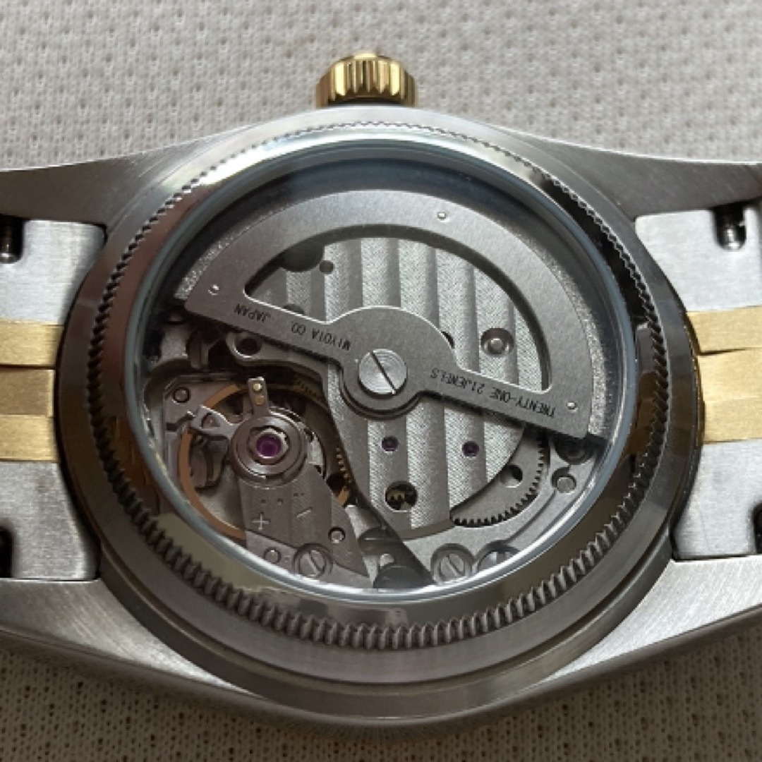 PARNIS  オマージュウォッチ　自動巻き腕時計　36mm  中古 メンズの時計(腕時計(アナログ))の商品写真