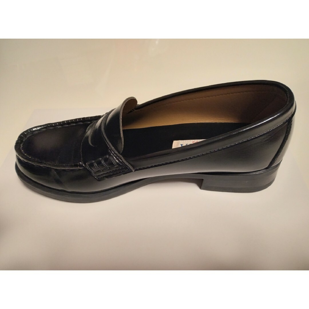 HARUTA(ハルタ)のHARUTA　ハルタ　ローファー　レディース　23cm　黒 レディースの靴/シューズ(ローファー/革靴)の商品写真