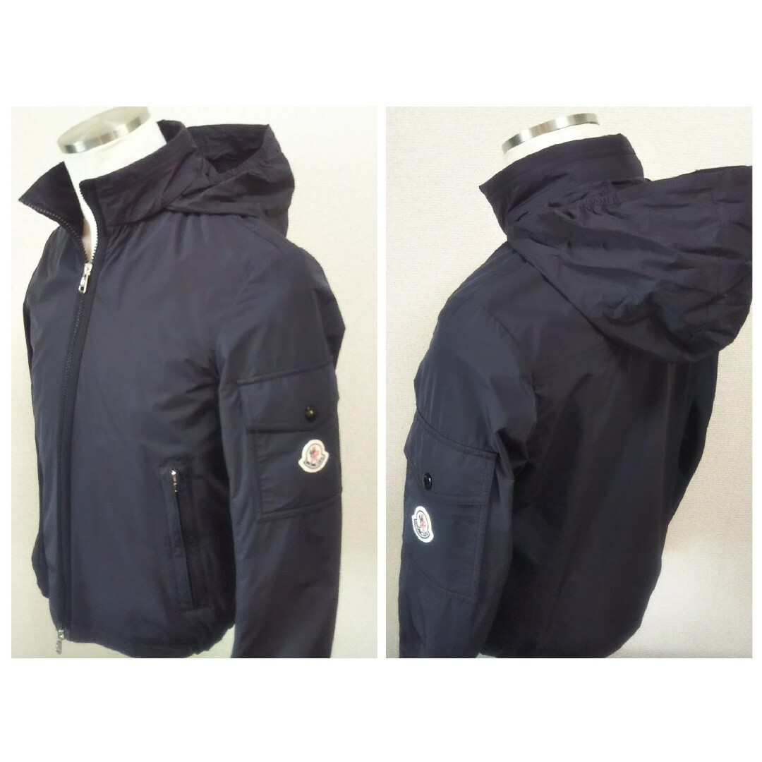 MONCLER(モンクレール)のモンクレール Brize ジャケット フード メンズ 黒 0 MONCLER メンズのジャケット/アウター(ブルゾン)の商品写真