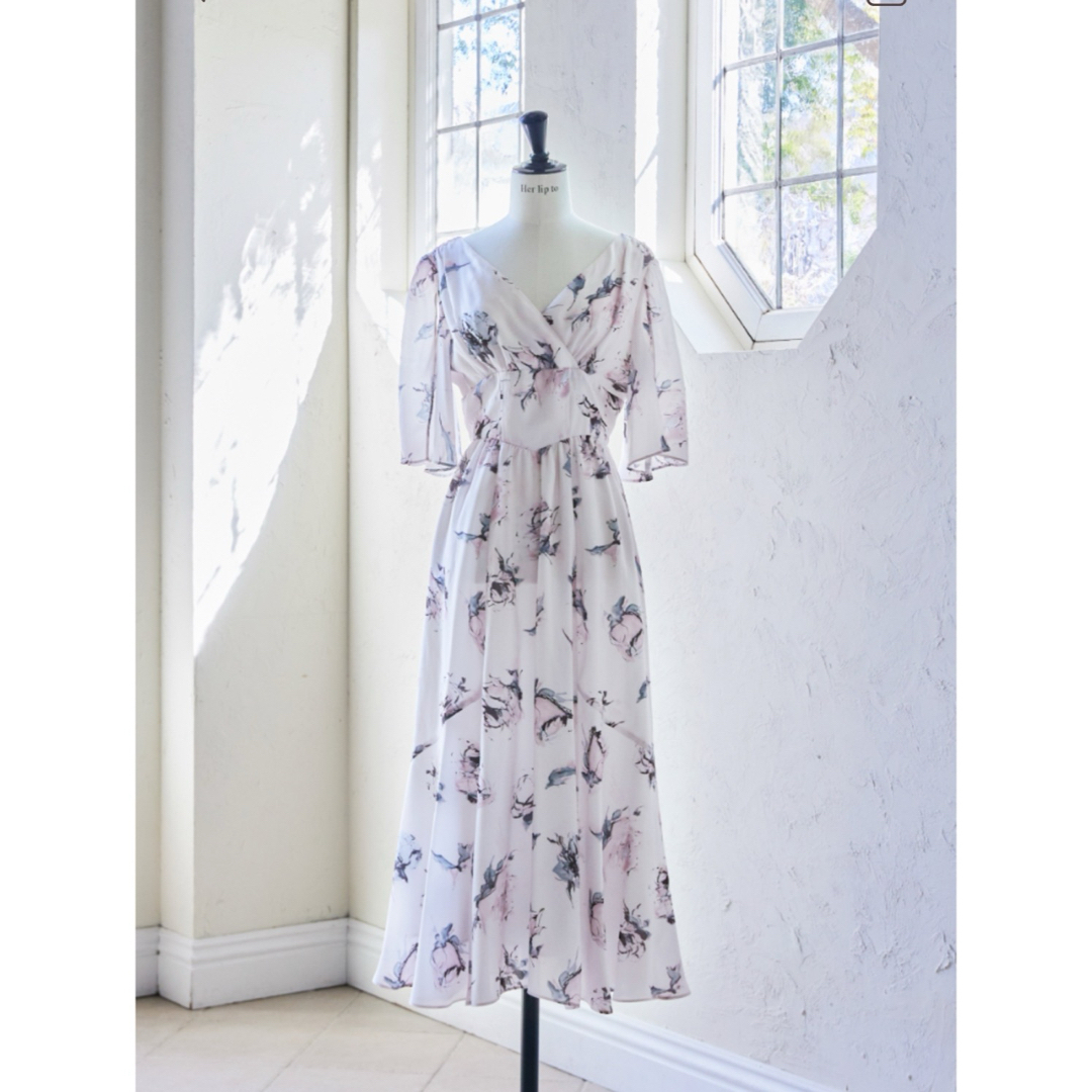 Her lip to(ハーリップトゥ)のRose Bouquet Dress herlipto レディースのワンピース(ロングワンピース/マキシワンピース)の商品写真