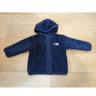 ザノースフェイス(THE NORTH FACE)のノースフェイス　長袖アウター　ボア/フリース　ネイビー　80(ジャケット/コート)