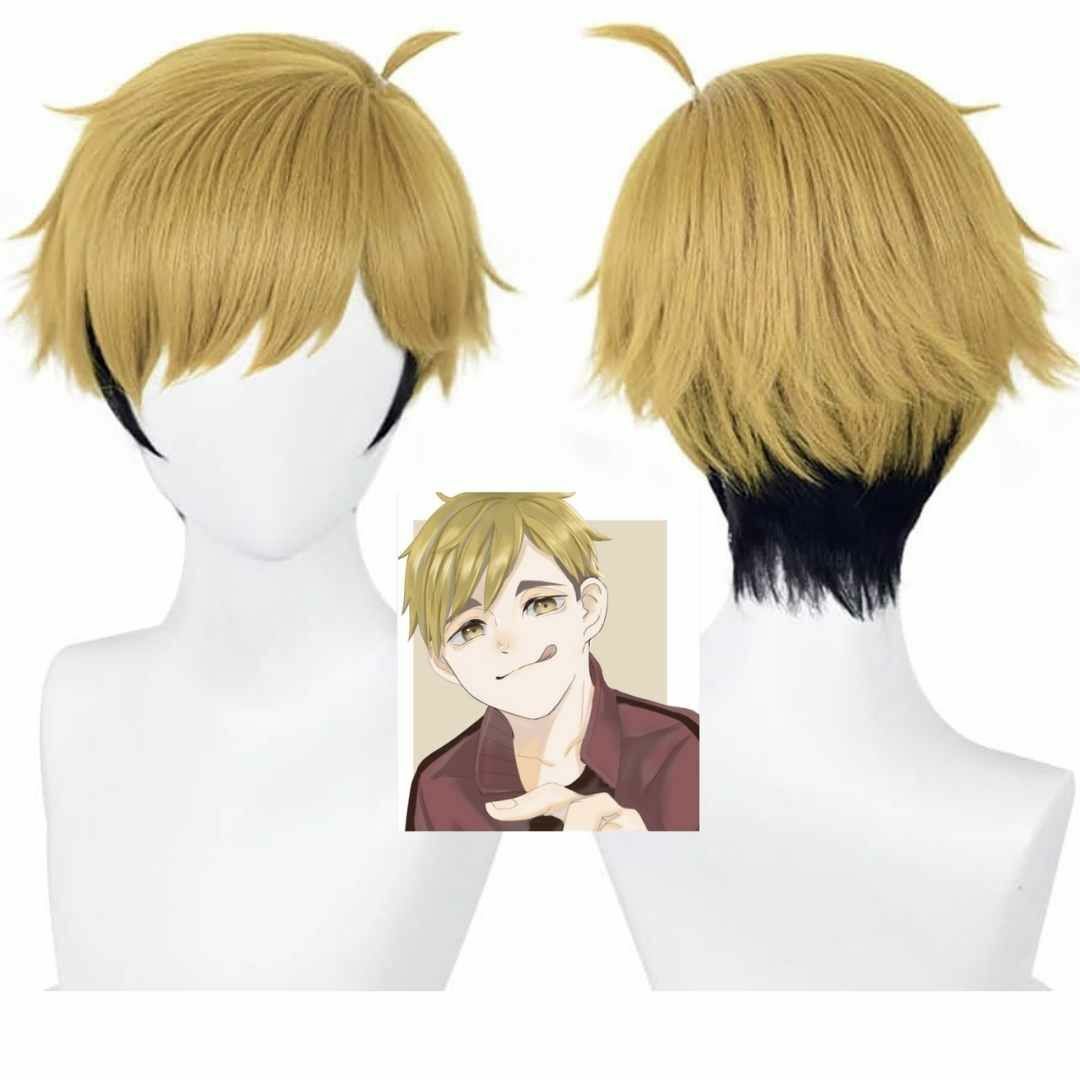 宮侑 ウィッグ コスプレ ハイキュー ミヤ かつら 茶 58cm国内 宮侑 ウィッグ コスプレ ハイキュー ミヤ かつら 茶 58cm国内