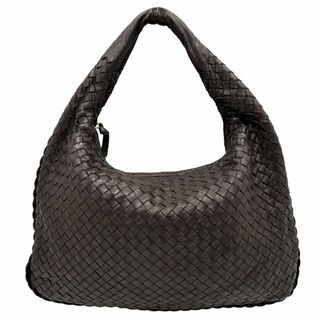 Bottega Veneta - BOTTEGAVENETA ボッテガヴェネタ ハンドバッグ イントレチャート トートバッグ ワンハンドバッグ 肩掛け 鞄 かばん レザー    ブラウン 茶 ゴールド金具 レディース【中古品】