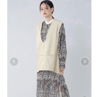 【美品】ローズバッド　ロングシャツワンピース